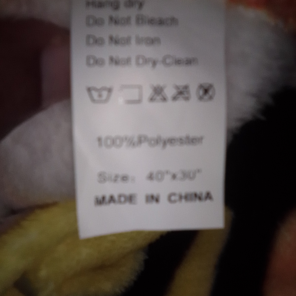 Plush Toy with Yellow and Orange Accents